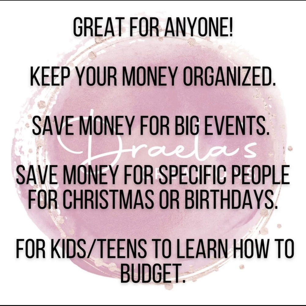 Personalized Cash Binder / Budget Book - Picture 11 of 11